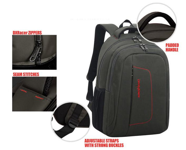 DXRacer Backpack Olive - Features
