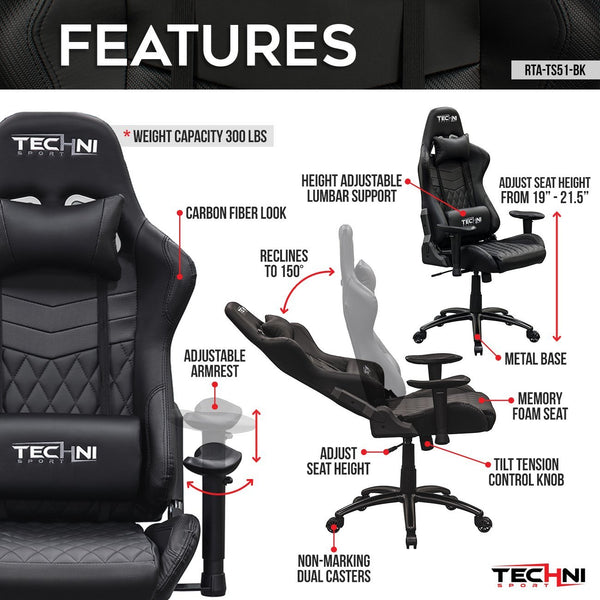 Techni Sport TS51 Black - Features