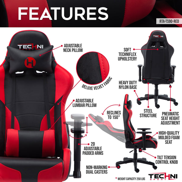 Techni Sport TS90 Red - Features